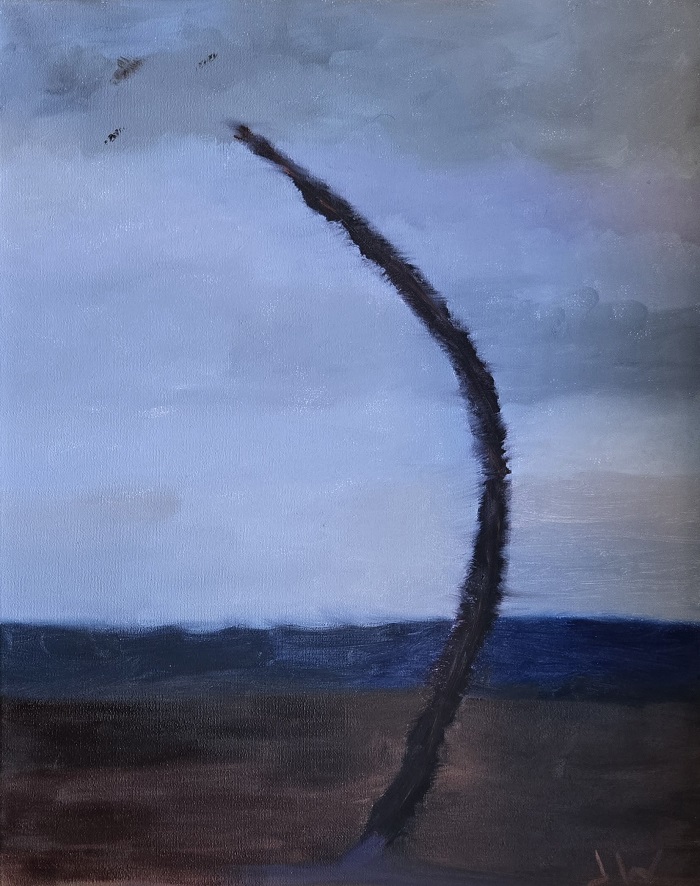 JW Goossen's Reaching 2 painting from his Random Paintings Series...