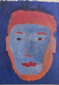 More info on JW Goossen's Red Beard painting from his Faces Paintings Series...