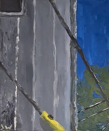 More info on JW Goossen's The View painting from his Random Paintings Series...